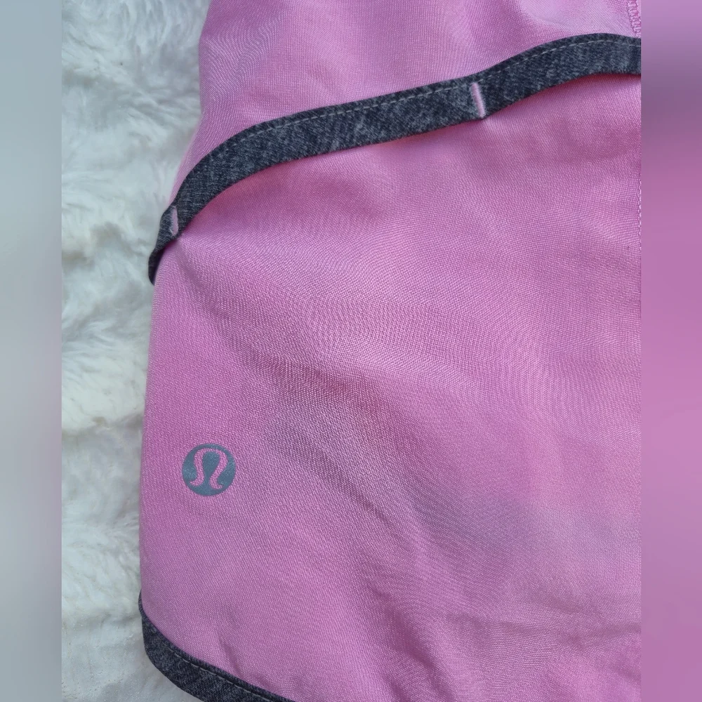 lululemon athletica Pink and Gray‎ Women's Athletic Shorts